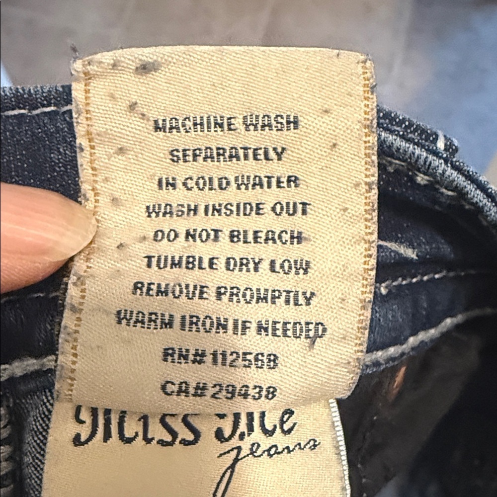 Miss Me Women's Dark Blue Jeans - Picture 10 of 16